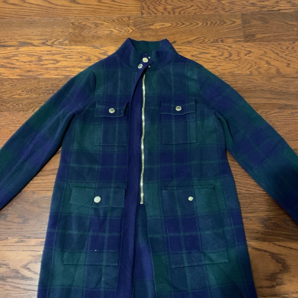 Women's plaid jacket